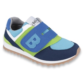 Chaussures enfant Befado jusqu'à 23 cm 516X043 blanche bleu bleu marin 1