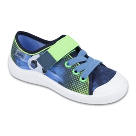 Chaussures pour enfants Befado 251Y121 bleu vert bleu marine 1