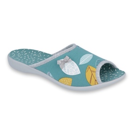 Chaussures femme Befado pu 254D103 multicolore multicolore vert 1