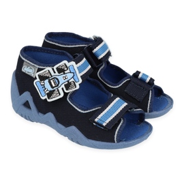 Chaussures enfant Befado 250P065 bleu 1