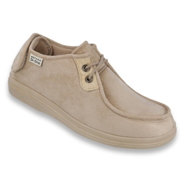 Befado chaussures pour hommes pu 732M001 beige 1