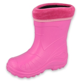 Bottes de pluie roses pour enfants Befado 162P101 1