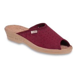 Befado chaussures pour femmes pu 581D187 multicolore rouge 1