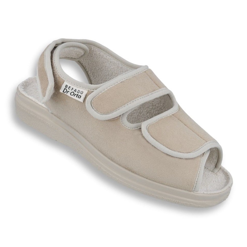 Dr.Torto Befado Women's Shoes Pu 676d004 beige 2