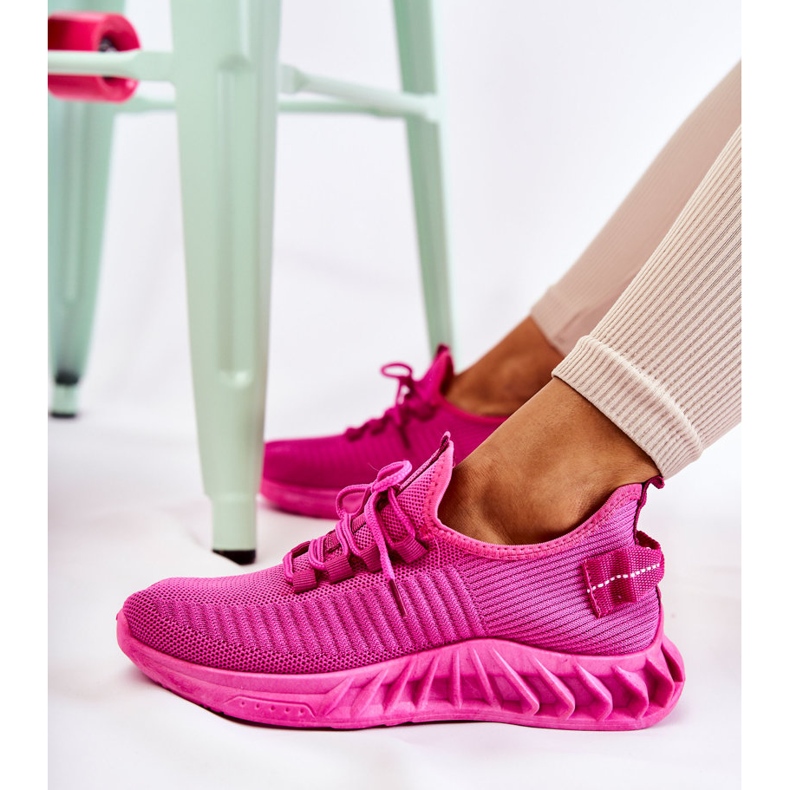 FM1 Chaussures Sport Femme Rose Lenney 1