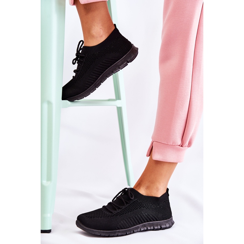 FM1 Chaussures de sport à enfiler noires Sequro pour femmes le noir 2 FM1 Chaussures de sport à enfiler noires Sequro pour femmes le noir 2