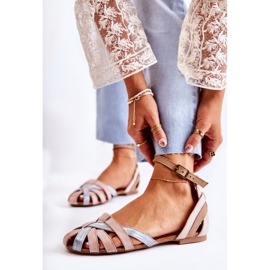 Sandales pour Femme en Cuir Maciejka 01924-15 Rose 2