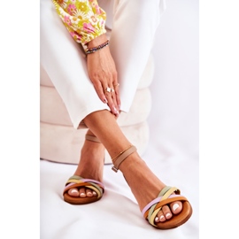Sandales pour femmes à la mode Maciejka L4953-04 Multicolore beige 2