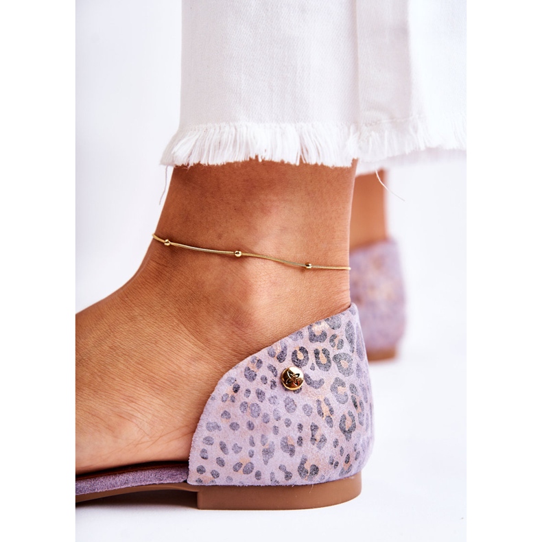 Sandales en Daim Maciejka 03615-05 Violette 2