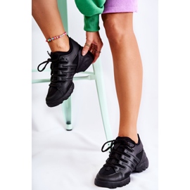 PG2 Baskets de sport femme Azella chaussures noires 1