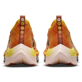 Chaussure de running Nike Air Zoom Alphafly Next% Flyknit M DO2407-728 le noir orange jaune 6