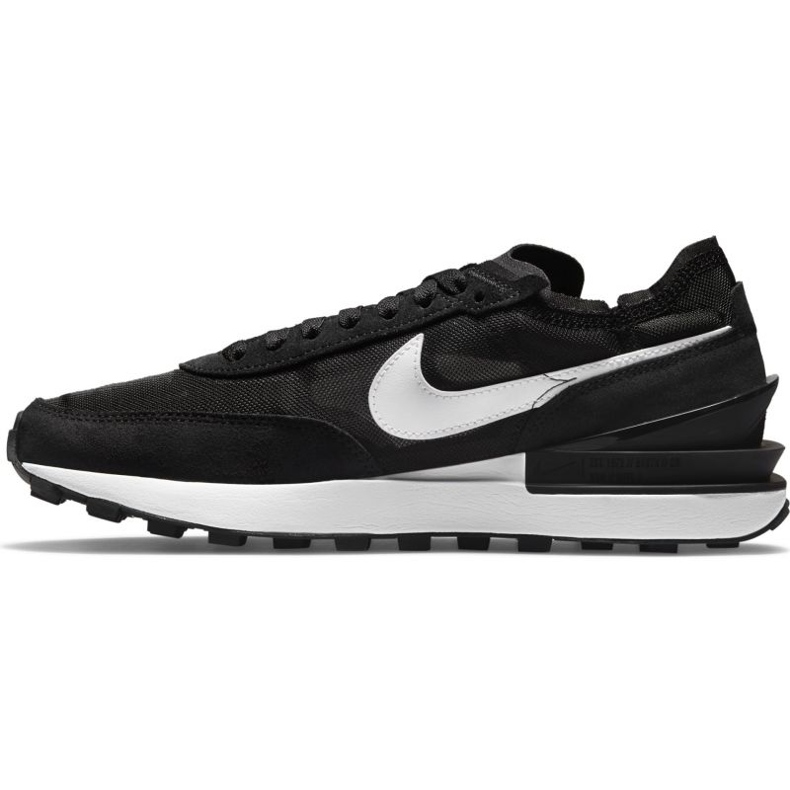 Chaussure Nike Waffle One W DC2533-001 blanche le noir 1