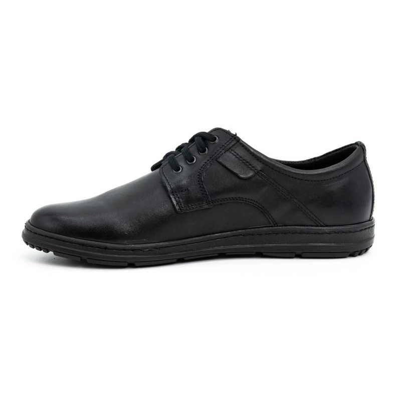 Joker Chaussures en cuir noir pour hommes 536J le noir 1 Joker Chaussures en cuir noir pour hommes 536J le noir 1