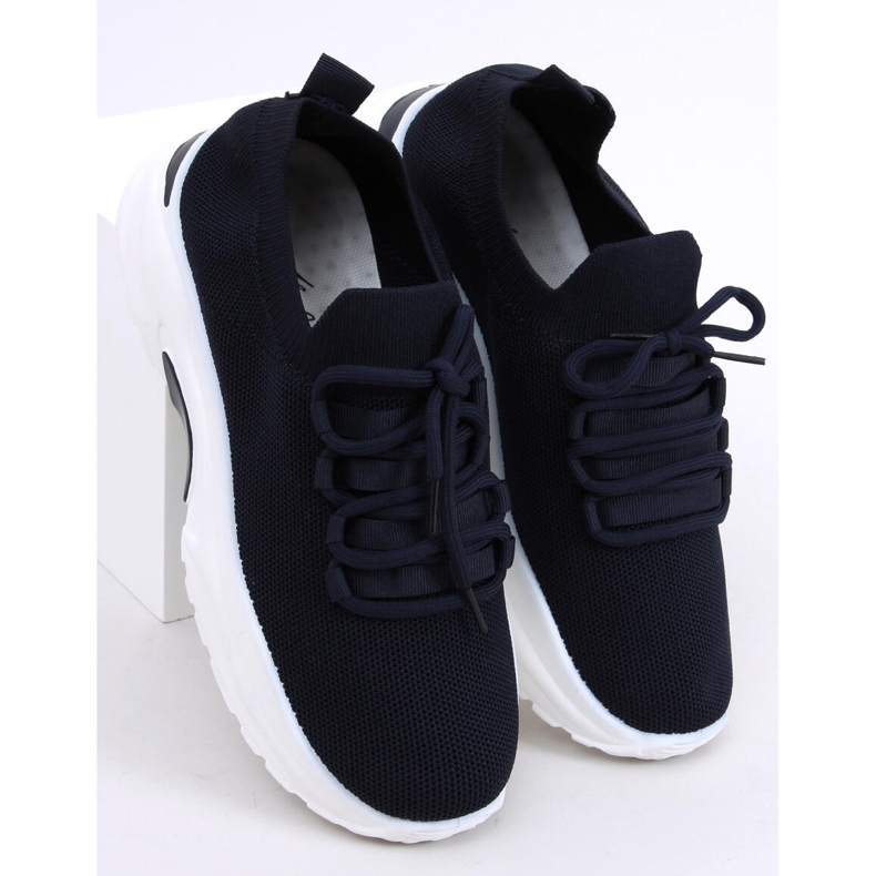 Baskets chaussettes Wendy Navy bleu 1 Baskets chaussettes Wendy Navy bleu 1