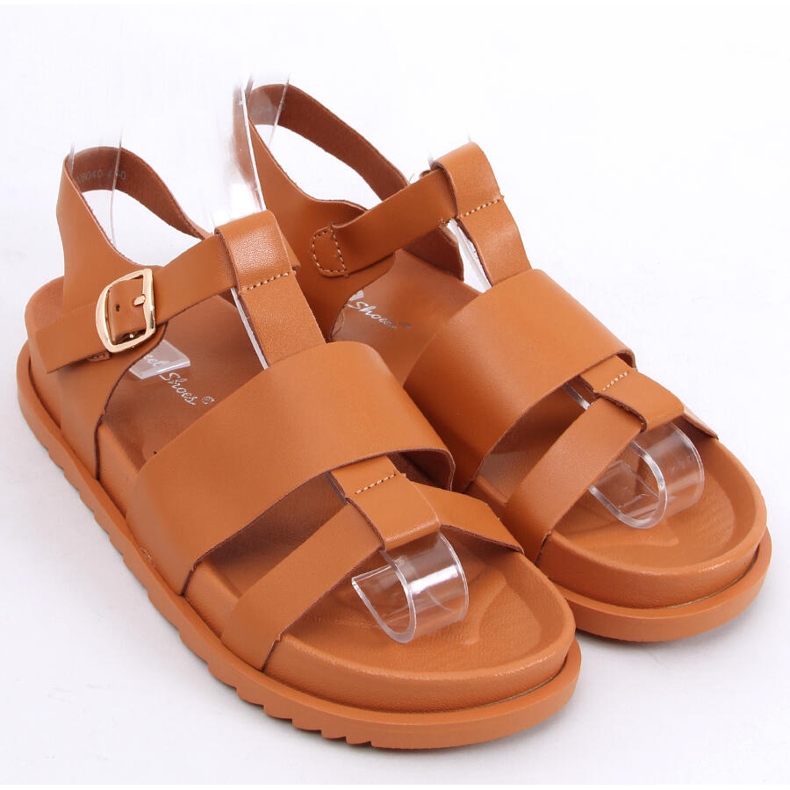 Sandales femme Patsy Camel brun 1