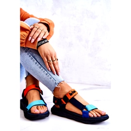 Sandales de sport pour femmes Lee Cooper LCW-22-34-0953L Multicolore bleu marin orange 4 Sandales de sport pour femmes Lee Cooper LCW-22-34-0953L Multicolore bleu marin orange 4