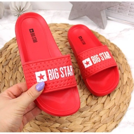 Chaussons de piscine sport pour enfants Red Big Star GG374801 rouge 1