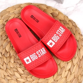 Chaussons de piscine sport pour enfants Red Big Star GG374801 rouge 2