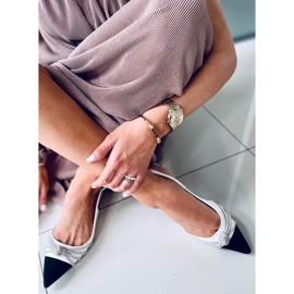 Chanel Taylor Ballerines blanches 1