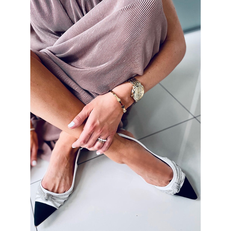 Chanel Taylor Ballerines blanches 1 Chanel Taylor Ballerines blanches 1