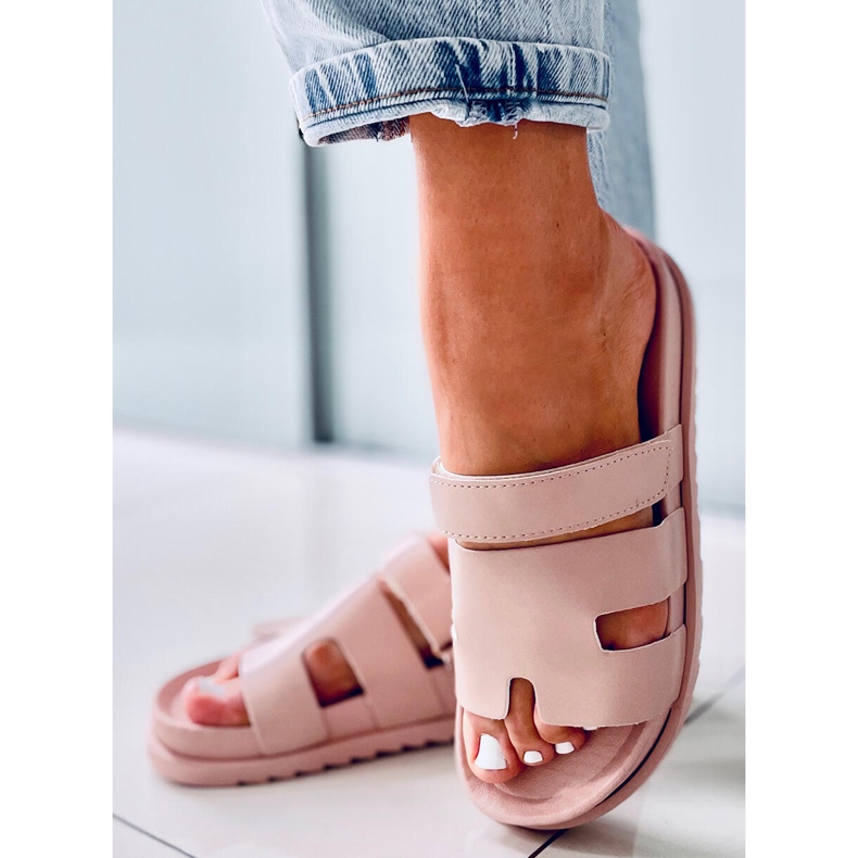 Chaussons femme Beige Fauve 2