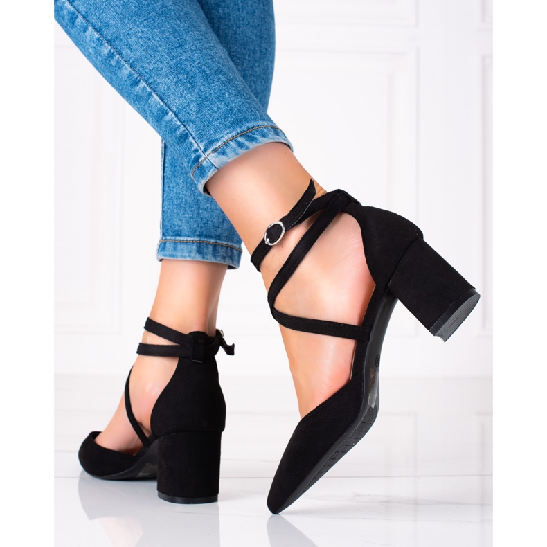 SHELOVET Escarpins noirs à la mode le noir 1