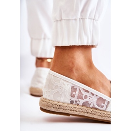 S.Barski Espadrilles Catris blanches ajourées Classic pour femme 2 S.Barski Espadrilles Catris blanches ajourées Classic pour femme 2