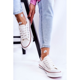 PJ1 Baskets Classiques Femme Blanc Be Mine blanche 3