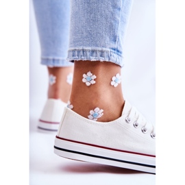 PJ1 Baskets Classiques Femme Blanc Be Mine blanche 4