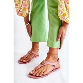 PH1 Sandales roses pour femme Sonner 1