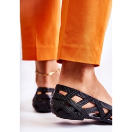 PH1 Ballerines noires en caoutchouc pour femmes Indila le noir 3