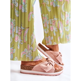 PG1 Chaussons Sur La Plateforme Rose So Comfy 2 PG1 Chaussons Sur La Plateforme Rose So Comfy 2