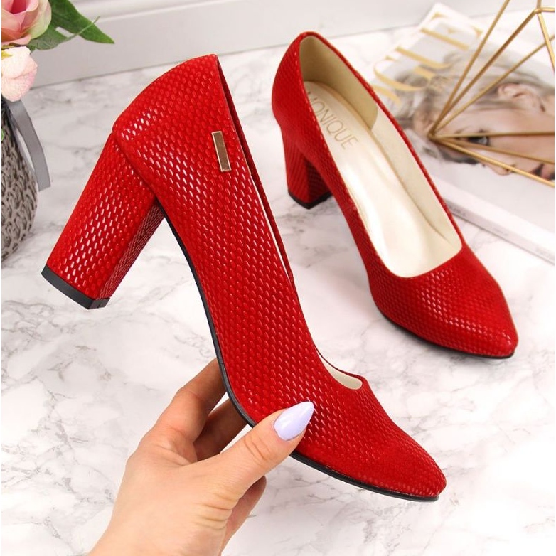 Escarpins sur le poteau rouges W Monique 1 Escarpins sur le poteau rouges W Monique 1