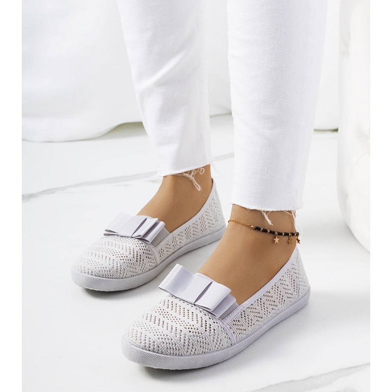 Baskets Zorda grises ajourées 1