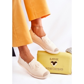 Espadrilles Flaure beiges classiques pour femmes 6