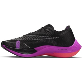 Chaussure de running Nike ZoomX Vaporfly Next% 2 M CU4111-002 le noir violet 1