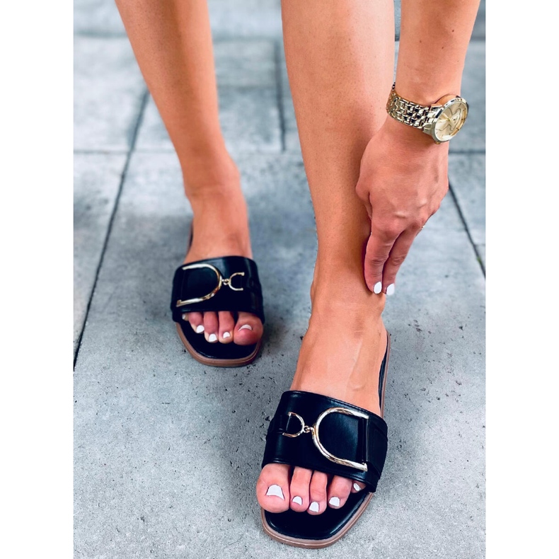 Chaussons femme Arizona Noir 2