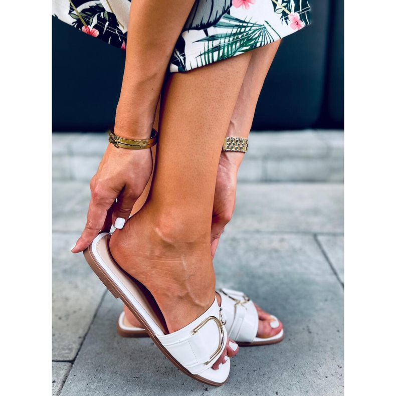Sandales femme Arizona Blanc 2