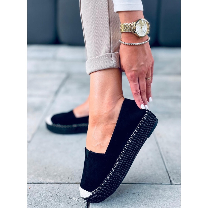 Espadrilles Callie noires pour femme 2