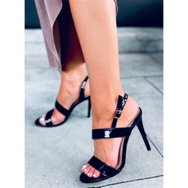 Sandales à talons hauts Amanda Black le noir 1 Sandales à talons hauts Amanda Black le noir 1