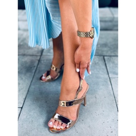 Sandales à talons hauts Amanda Champagne rose 1