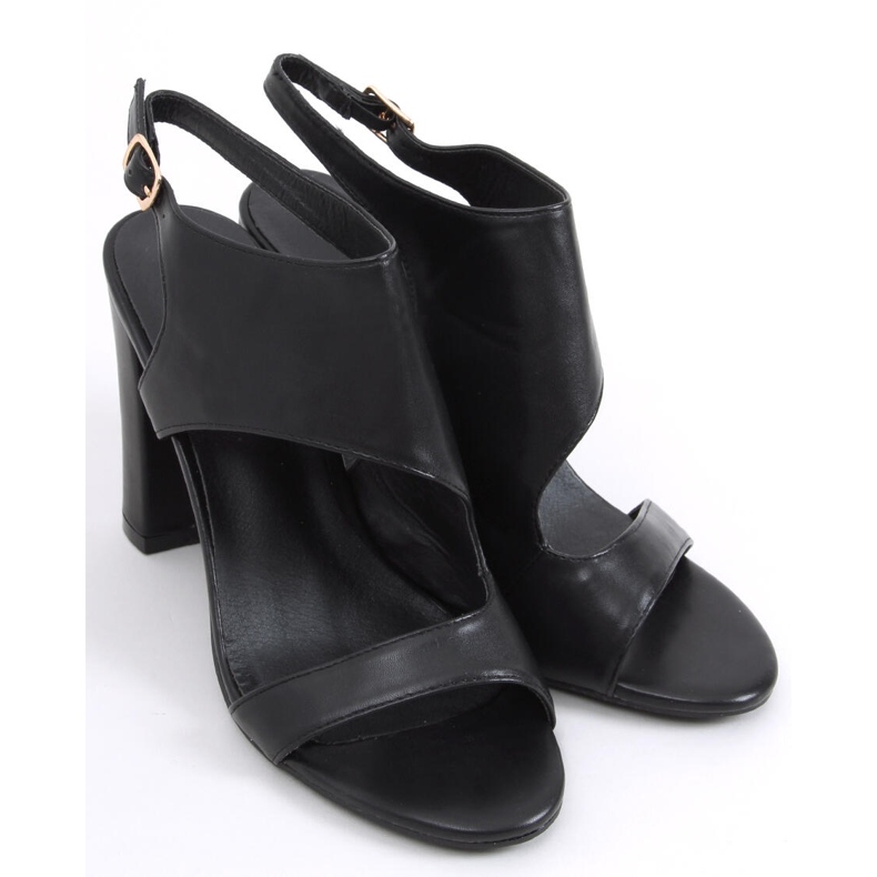 Jessica Sandales à talons hauts noires le noir 2