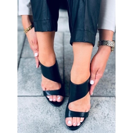 Jessica Sandales à talons hauts noires le noir 1