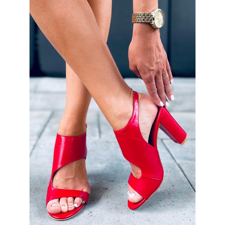 Sandales à talons rouges Jessica 1 Sandales à talons rouges Jessica 1