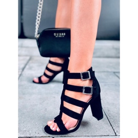 Sandales Macy noires à talons hauts le noir 4