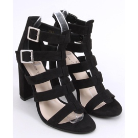 Sandales Macy noires à talons hauts le noir 5