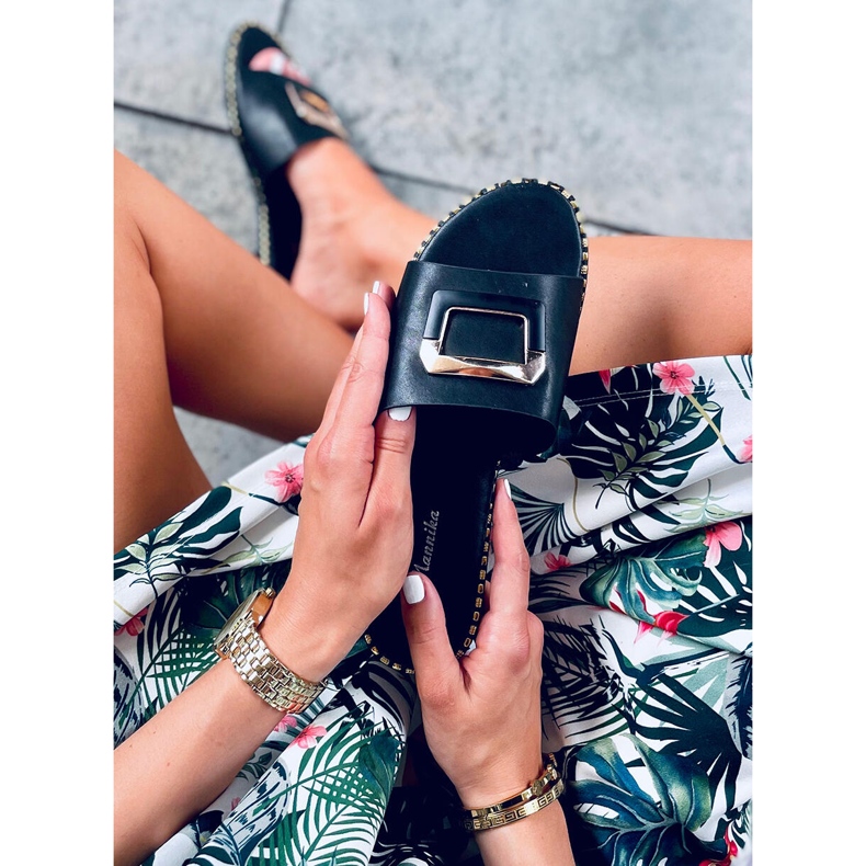 Sandales femme Linn Noir 1