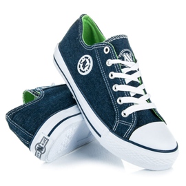 Baskets New Age bleu 3