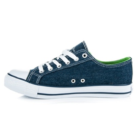 Baskets New Age bleu 2
