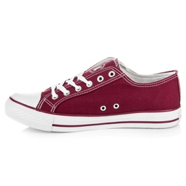 Baskets New Age bordeaux rouge 3